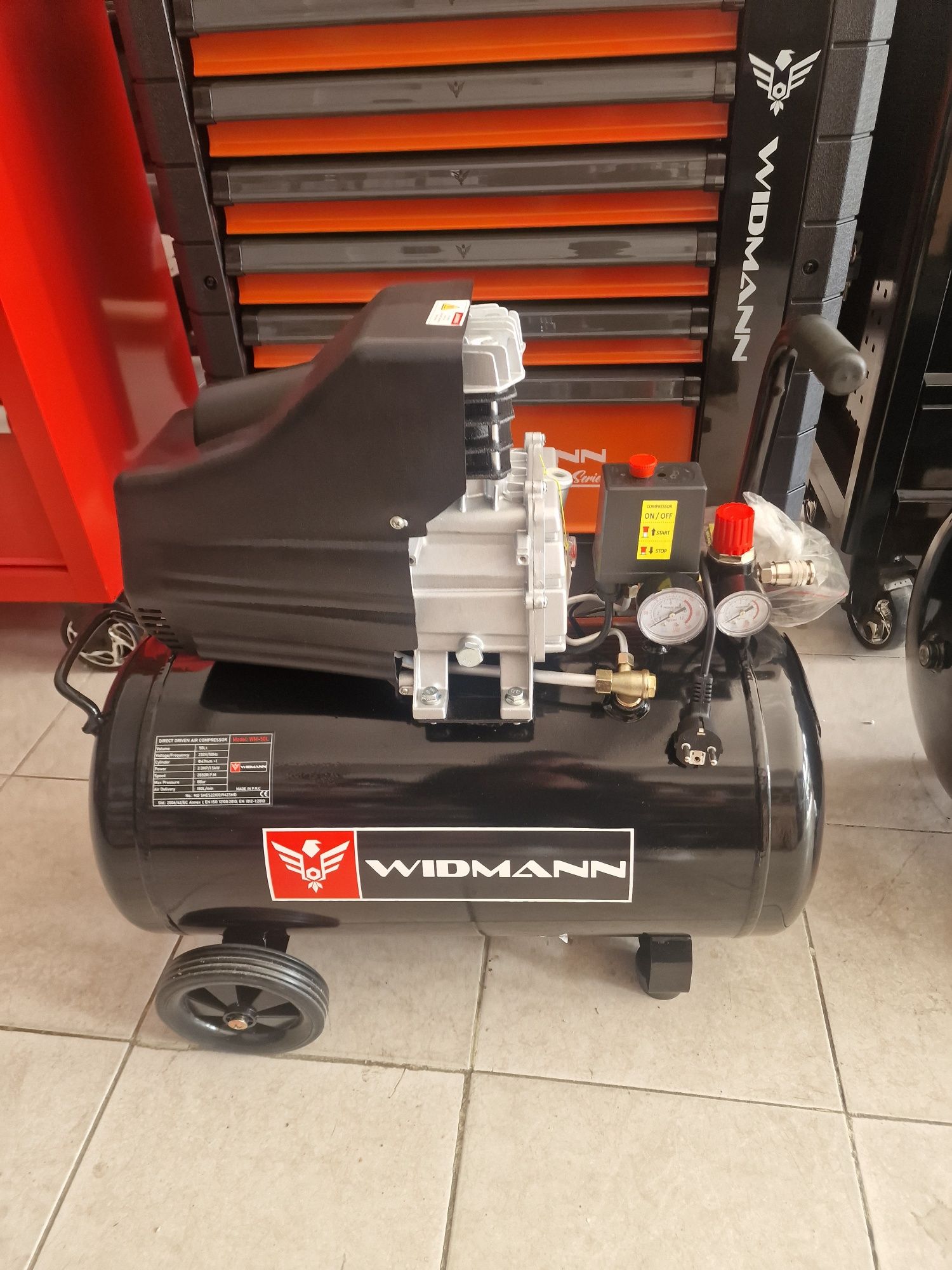 Compressor de 50 litros novo