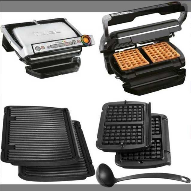 Электрогриль Tefal GC716D12 Optigrill+ вафельница в наличии!