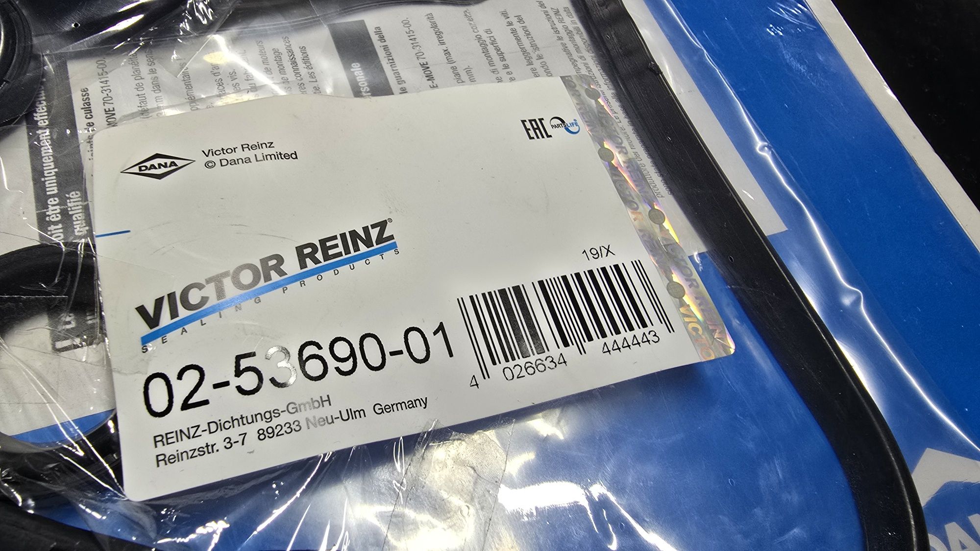 Jogo de juntas Vítor Reinz para Honda