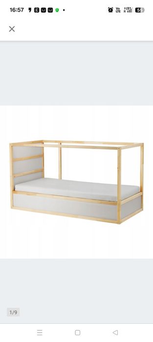 Łóżko piętrowe z baldachimem lub zwykle  IKEA