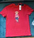 T-shirt Polo Ralph Lauren   short sleeve czerwony Miś