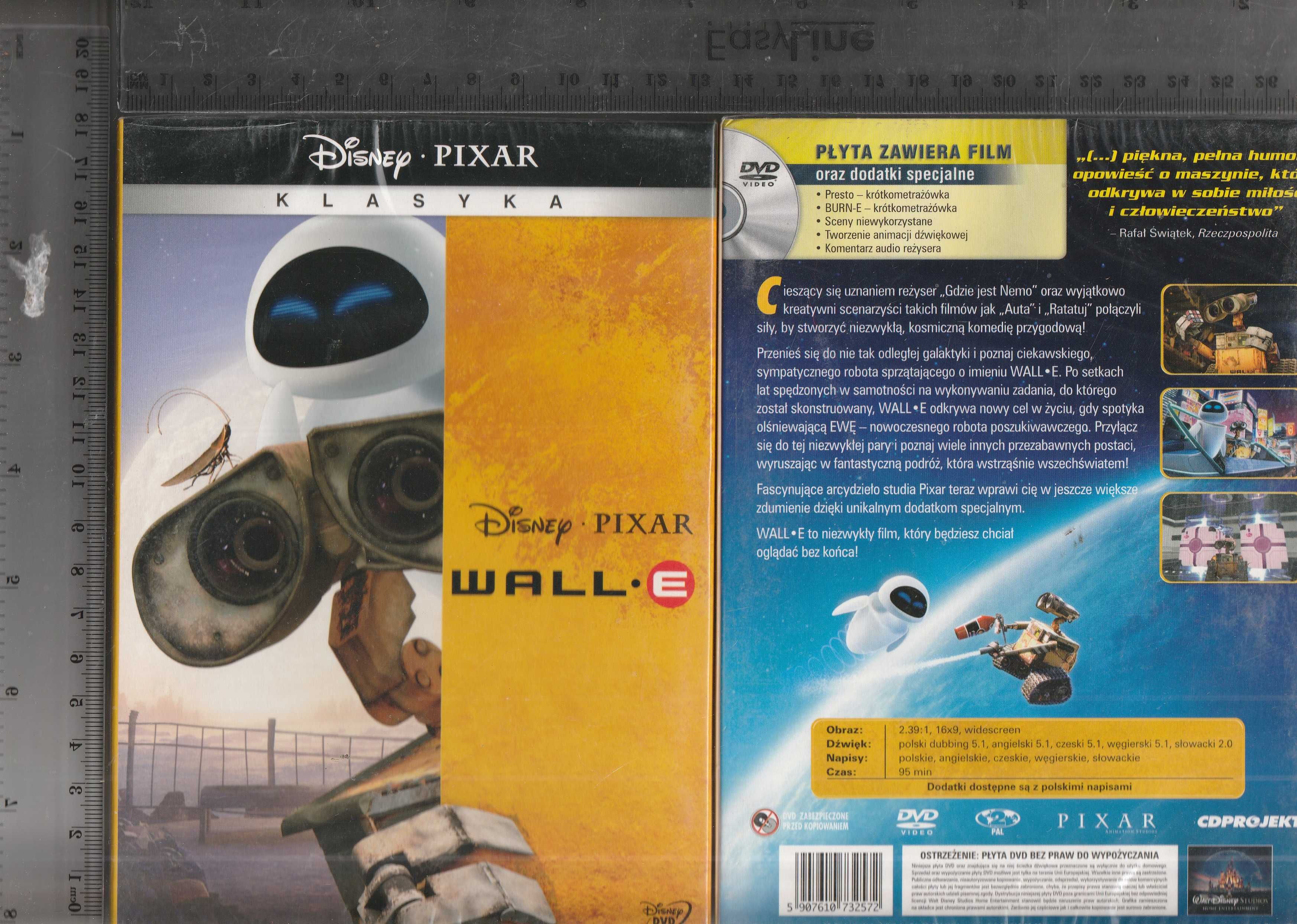 Wall-E dubbing pl DVD