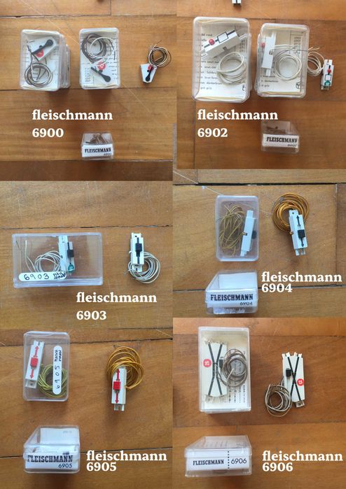 Ligações e Fios para Modelos Ferroviários Elétricos H0 — Fleischmann