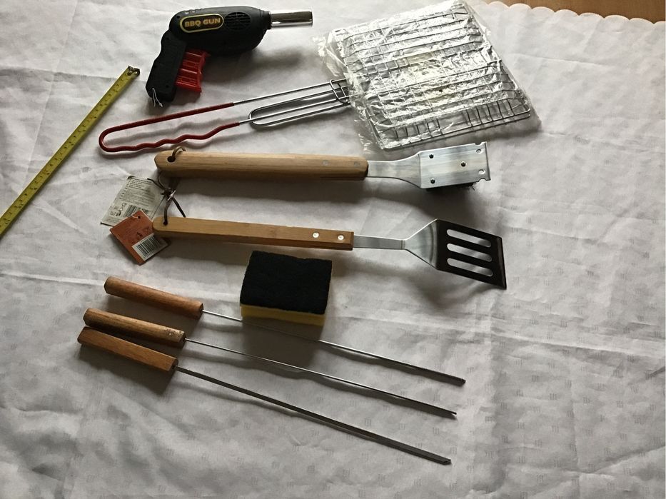 Akcesoria do grilla Landmann opiekacz obrotowy na grilla,sztucce inne