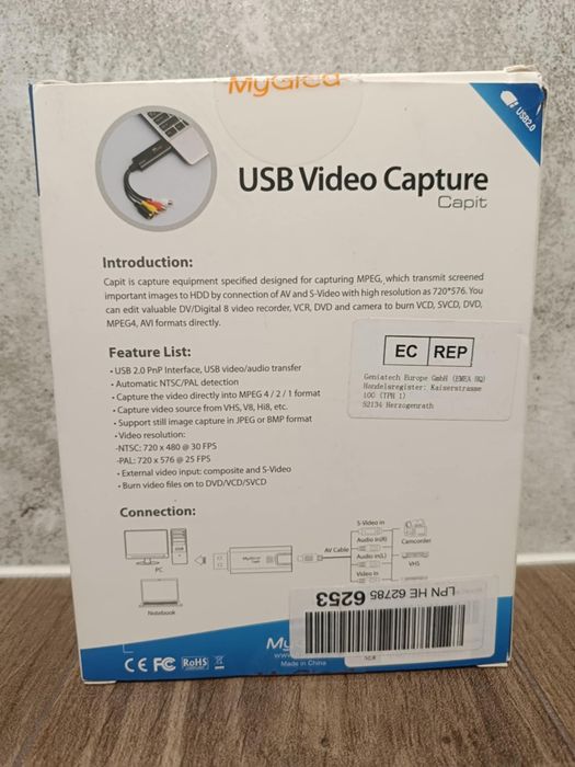 Konwerter vhs-usb