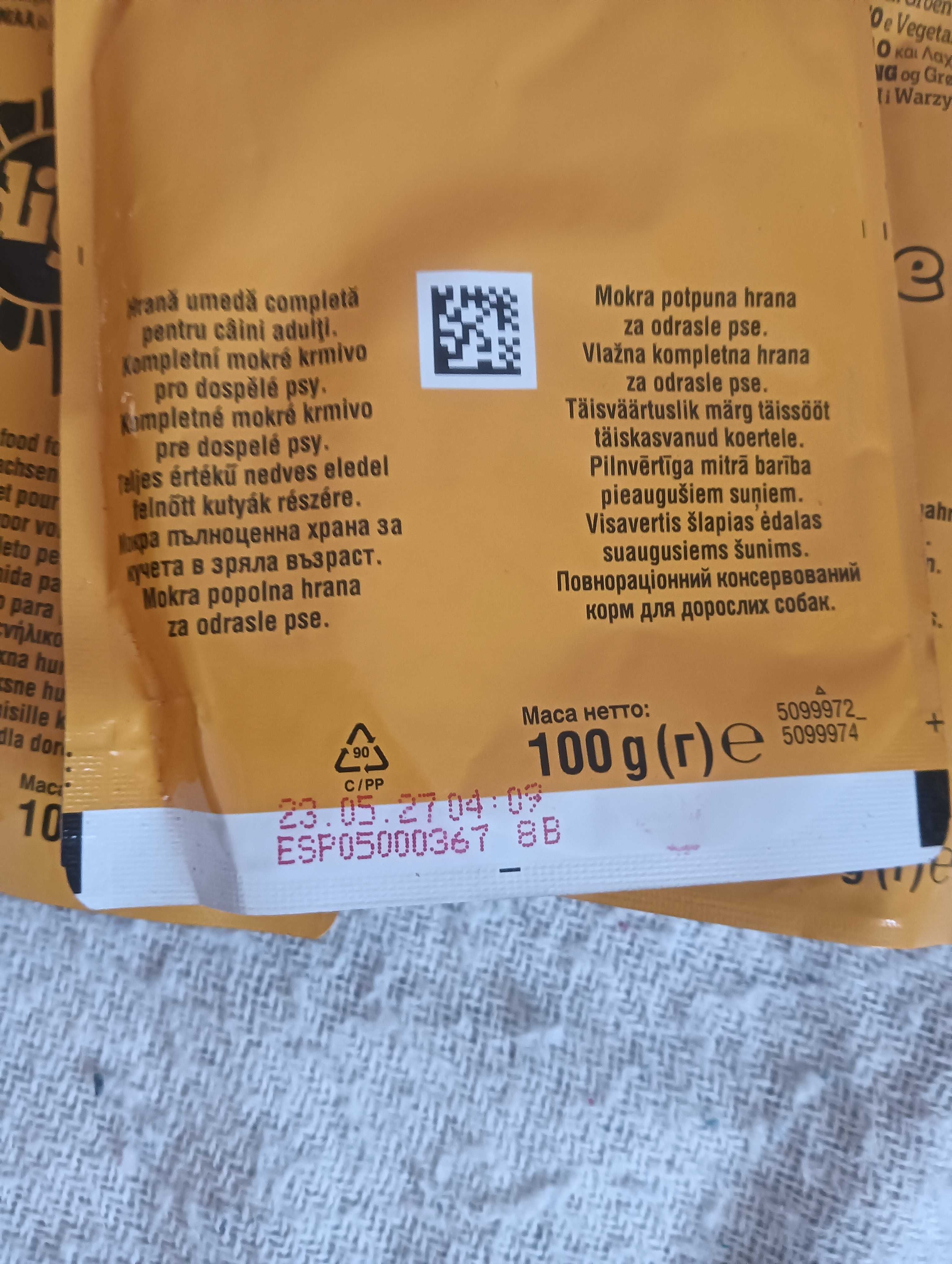 4x Saszetka Dla Psa Pedigree
