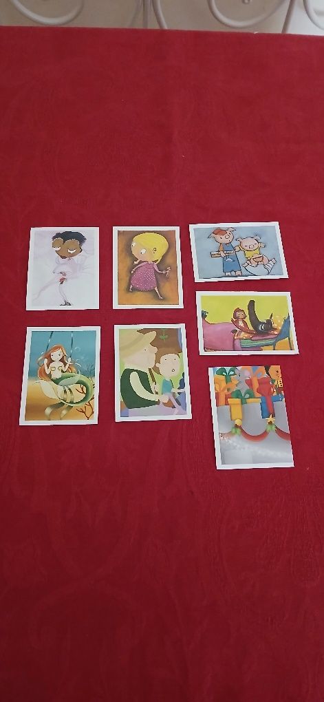 Cromos Histórias de Encantar, novos