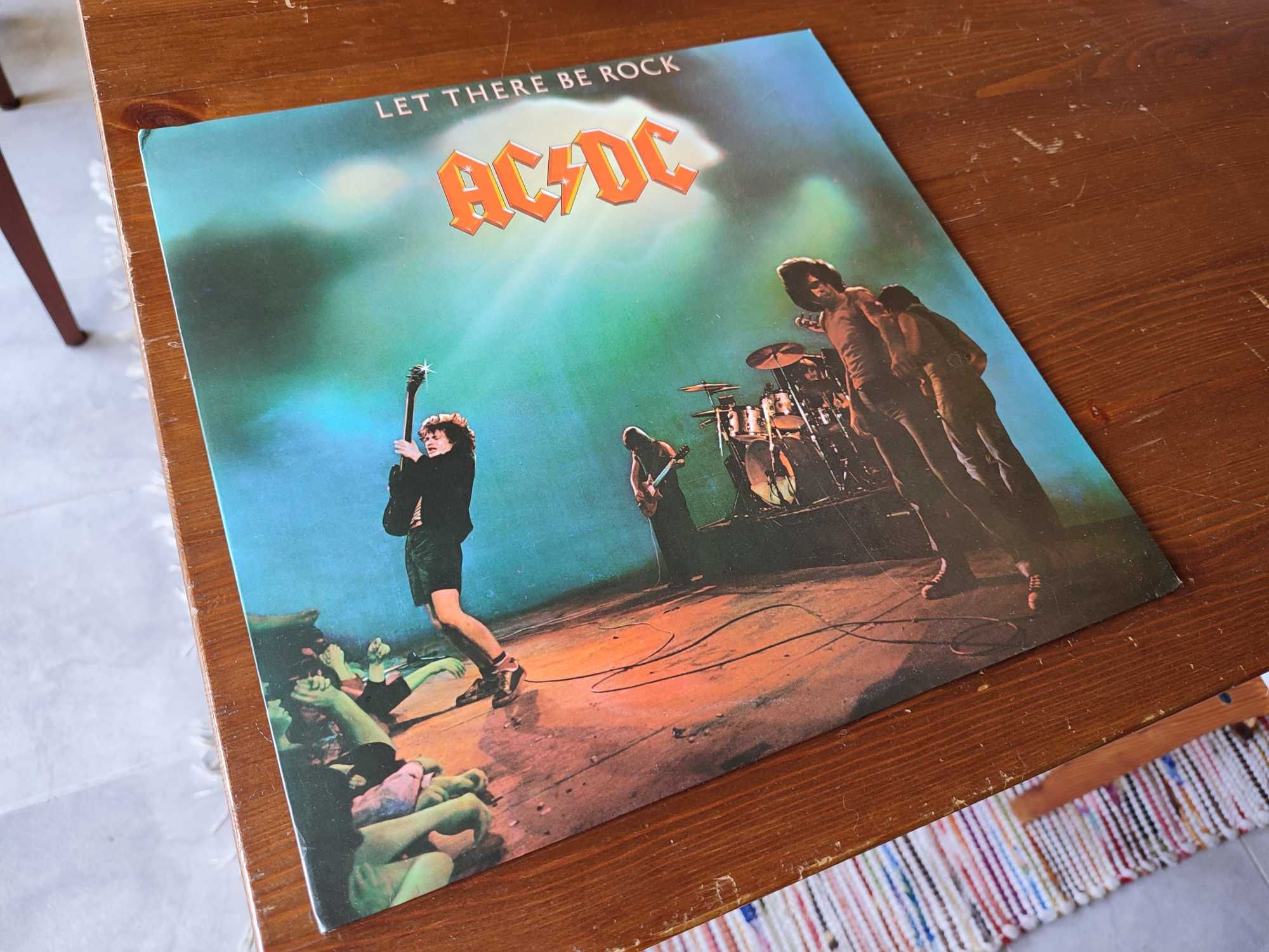 AC/DC Let There Be Rock Edição Original 1977 PT Impecável!