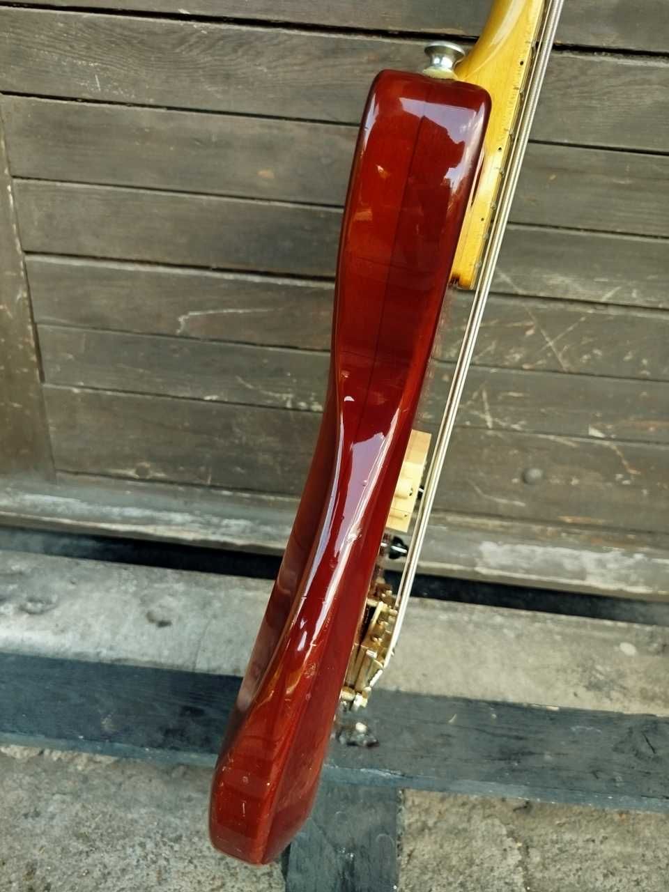 Hondo II Professional Bass 1970+futerał, japońska gitara, super stan.