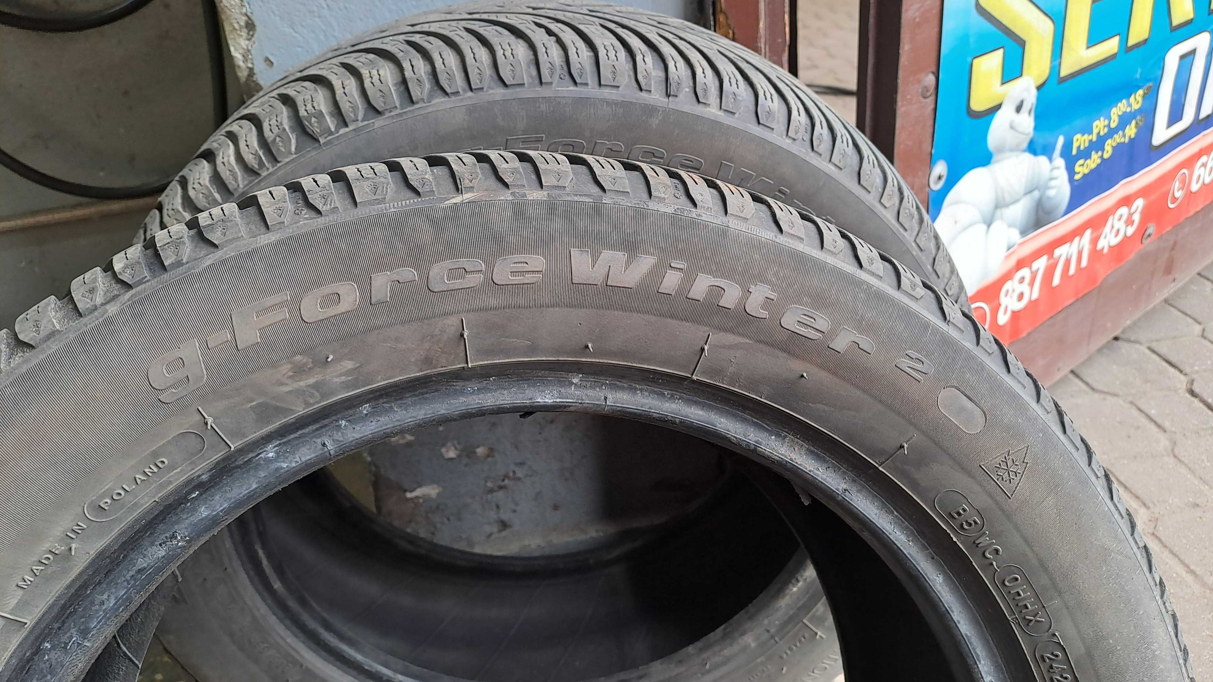 205/55r16 bf goodrich opony zimowe uzywane 2021r