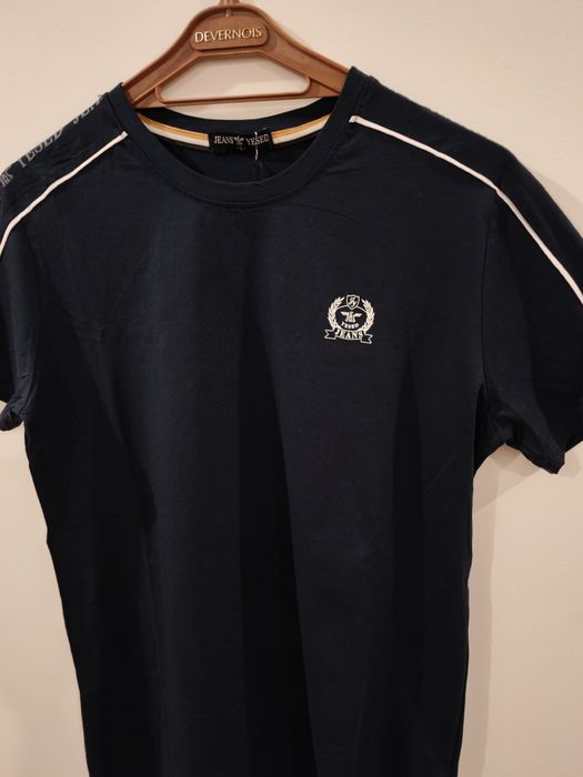 T-shirt Homem Azul Marinho