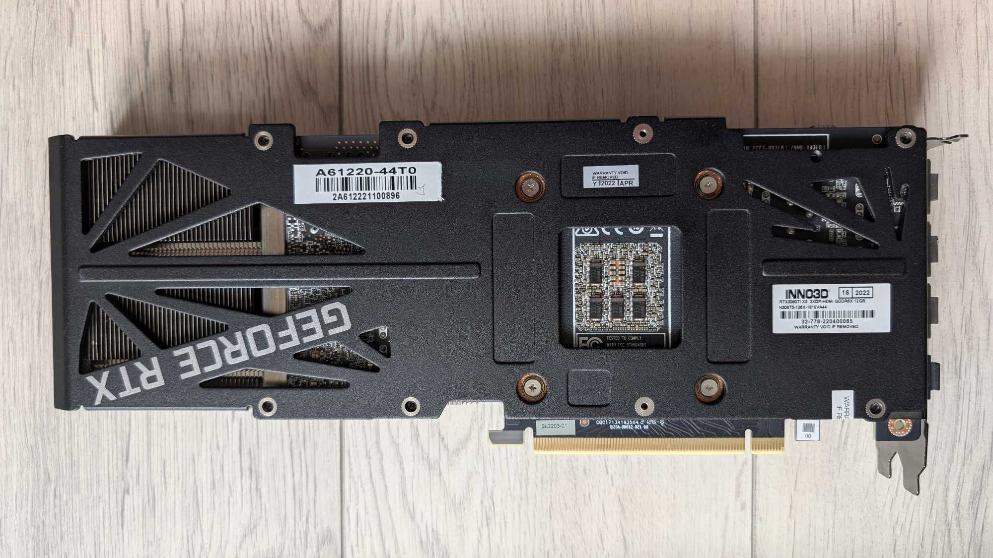Karta graficzna INNO3D GeForce RTX 3080 Ti X3 LHR 12GB GDDR6X