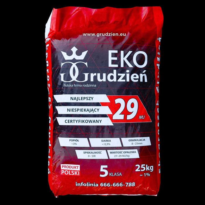 Promocja! Ekogroszek Groszek Węgiel Pellet Grudzień Sobianek Bartex