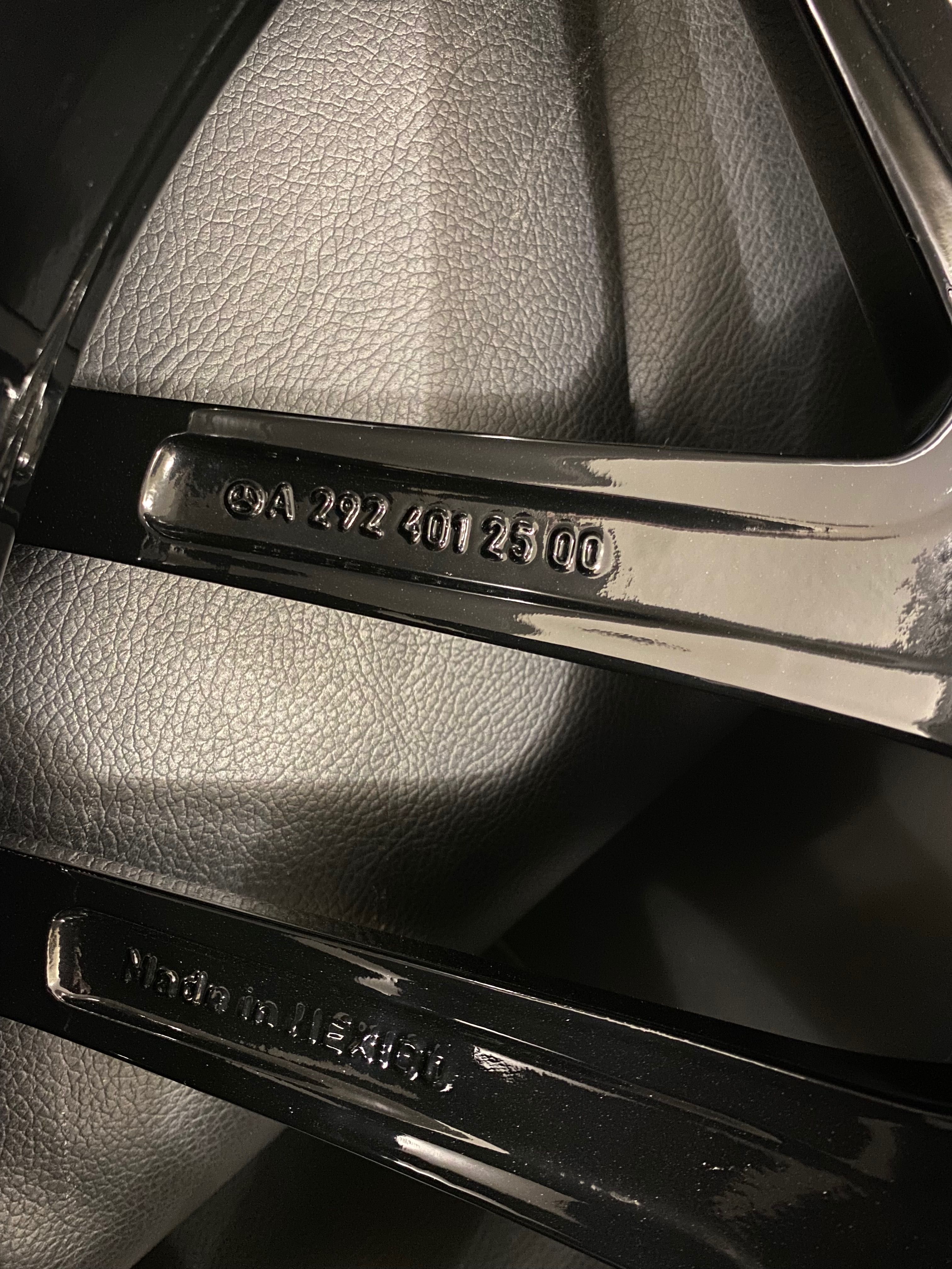 Оригинальные разноширокие диски Mercedes AMG R22 GLE Cupe