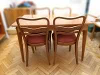 Cztery krzesła firmy THONET oryginał Art Deco - używane.