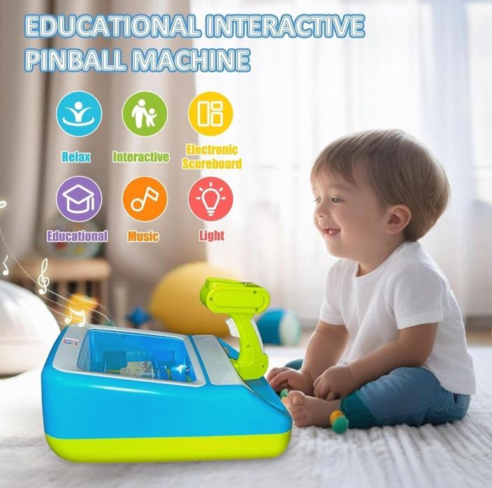 Tocexy Automat do gry w pinball dla dzieci