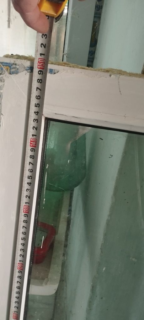 Окно глухое , металлопластик