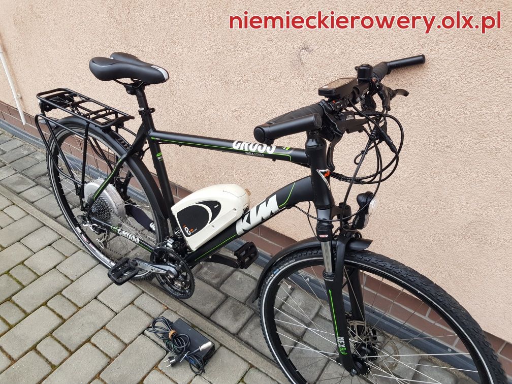 Rower elektryczny męski KTM koła 28 SHIMANO DEORE / SLX aluminium