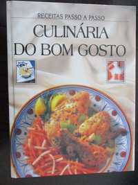 CULINÁRIA DO BOM GOSTO Receitas Passo a Passo -ótimo livro de Receitas