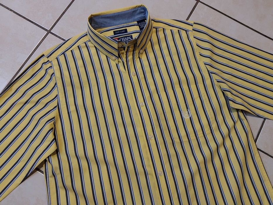 CHAPS by Ralph Lauren USA - NOWA! z LOGO Koszula Męska rozmiar M