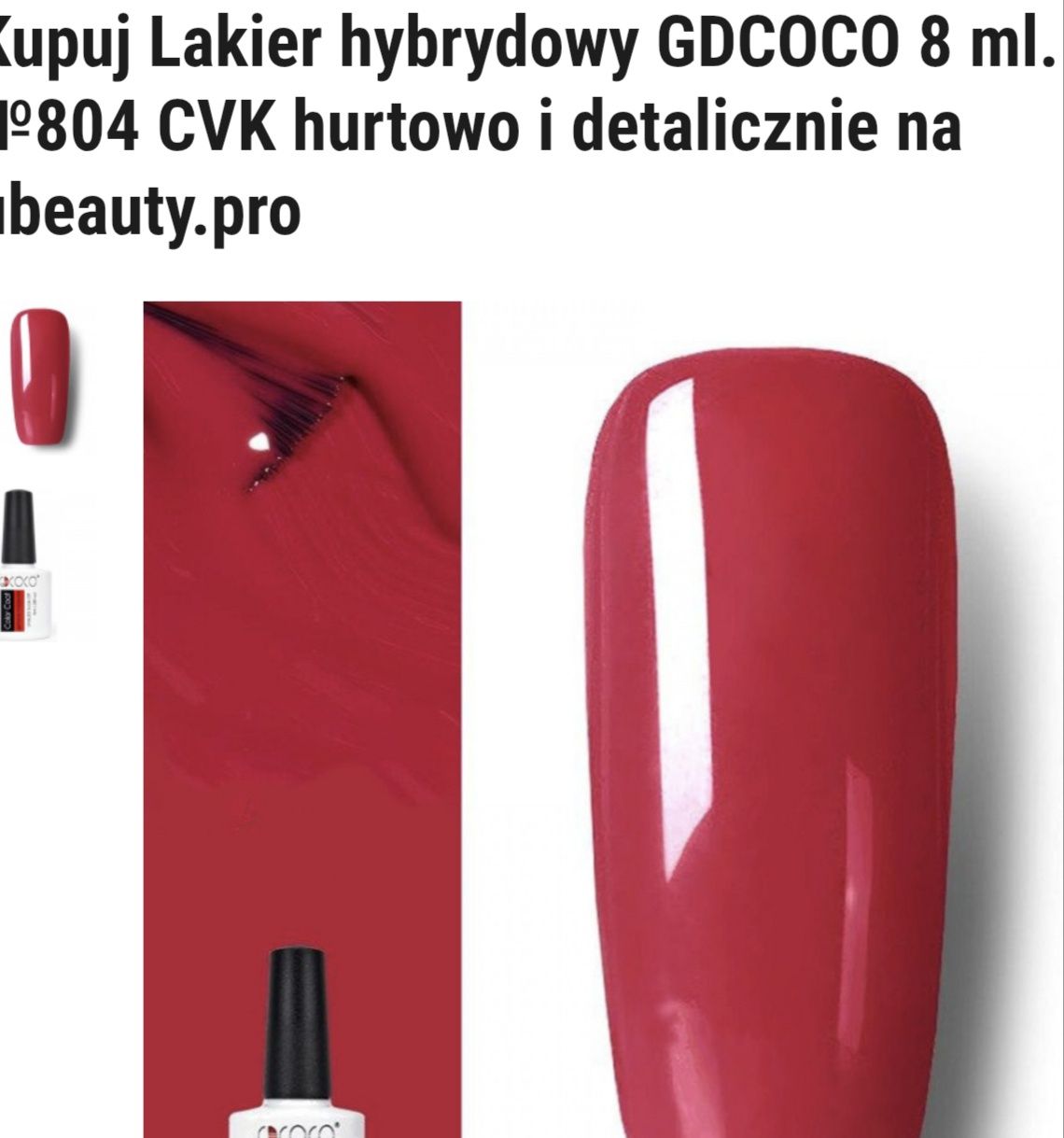 Nowe lakiery do paznokci zestaw 3 szt
