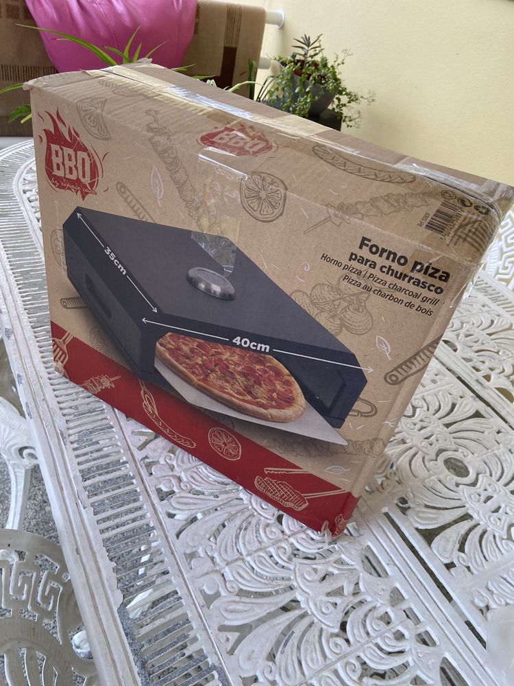 Forno de pizza para churrasco