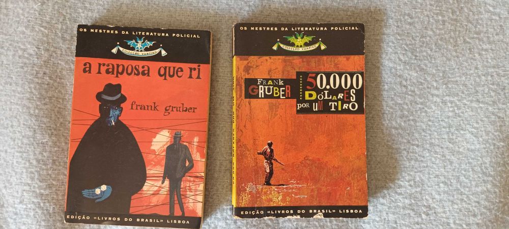 Livros policiais Frank Gruber (coleção vampiro)