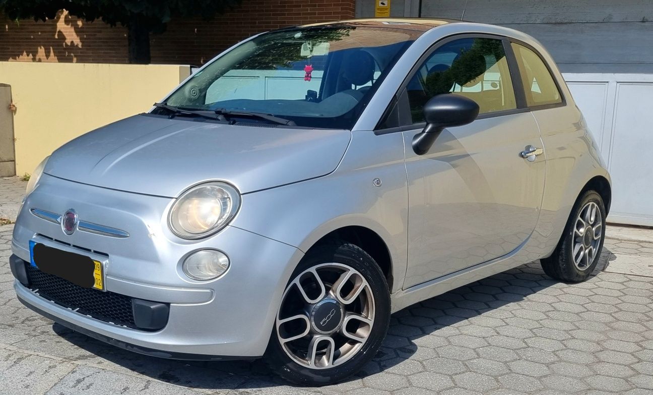 Fiat 500 Lounge 1.2 | 2009 | Inspeção 2026 | 212.000 km | 3.100€
