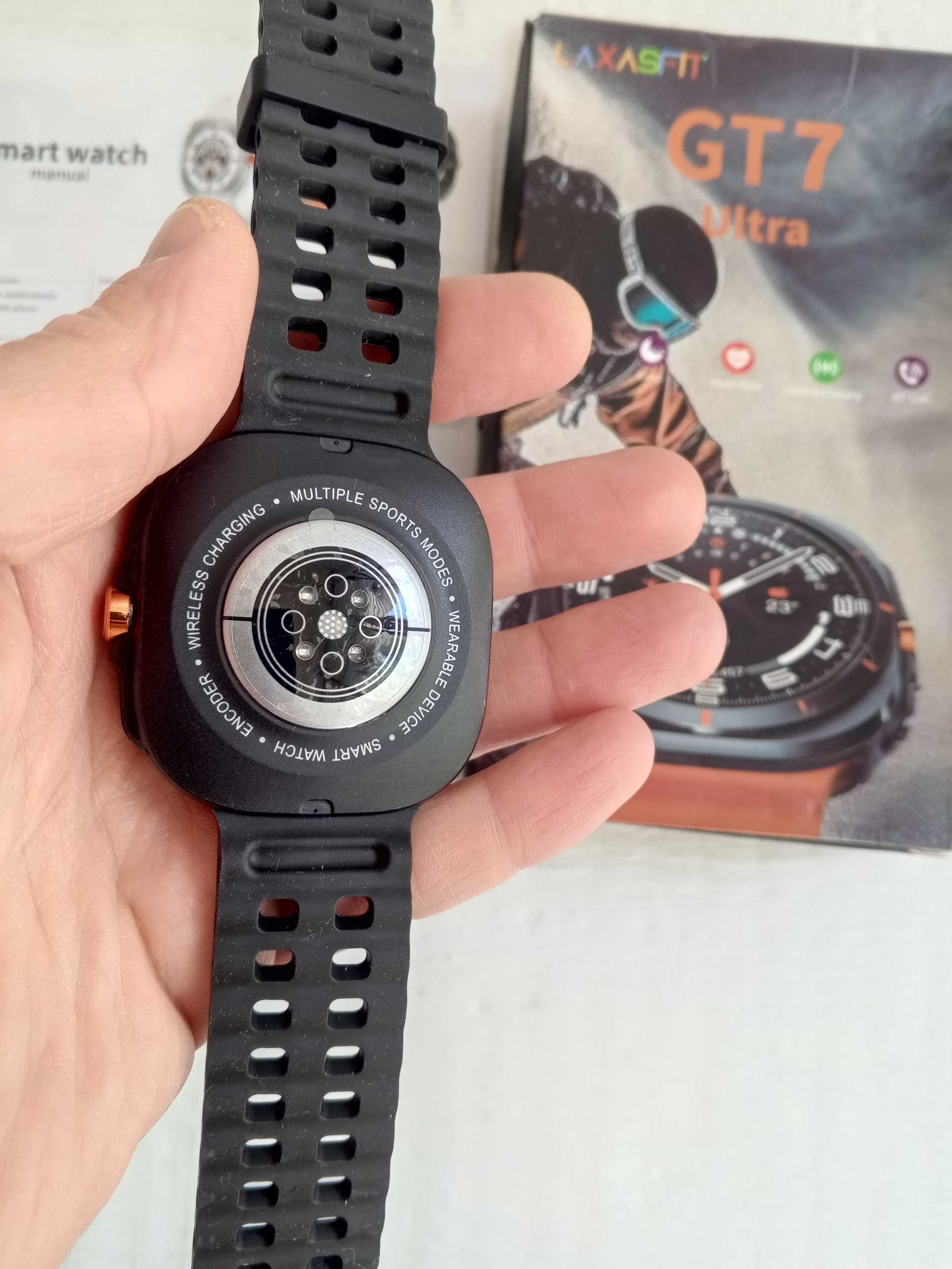 Laxasfit GT7 SmartWatch, смарт годинник, розумний годинник