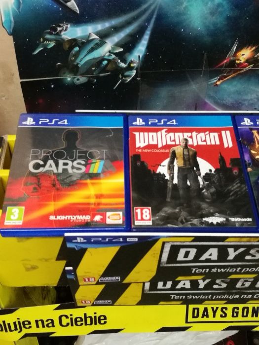 Medievil No Man Sky Slime Rancher Wolfenstein Project Cars Sprzed..