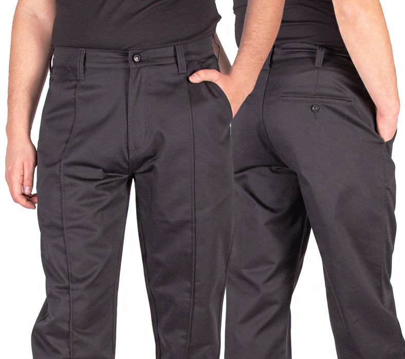 Spodnie Robocze Męskie Mocne Szwy Taktyczne 32/32