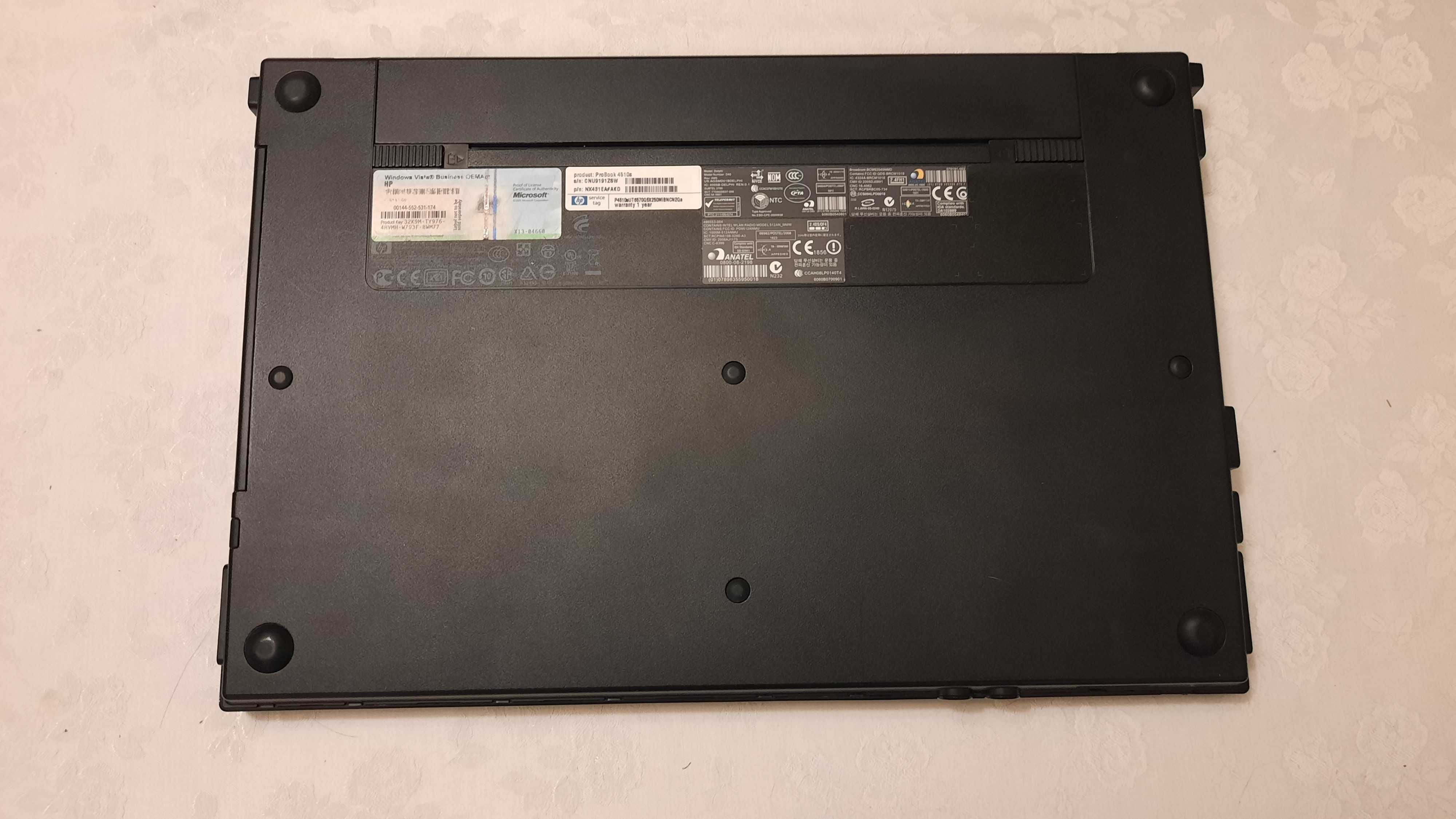 Laptop HP ProBook 4510s