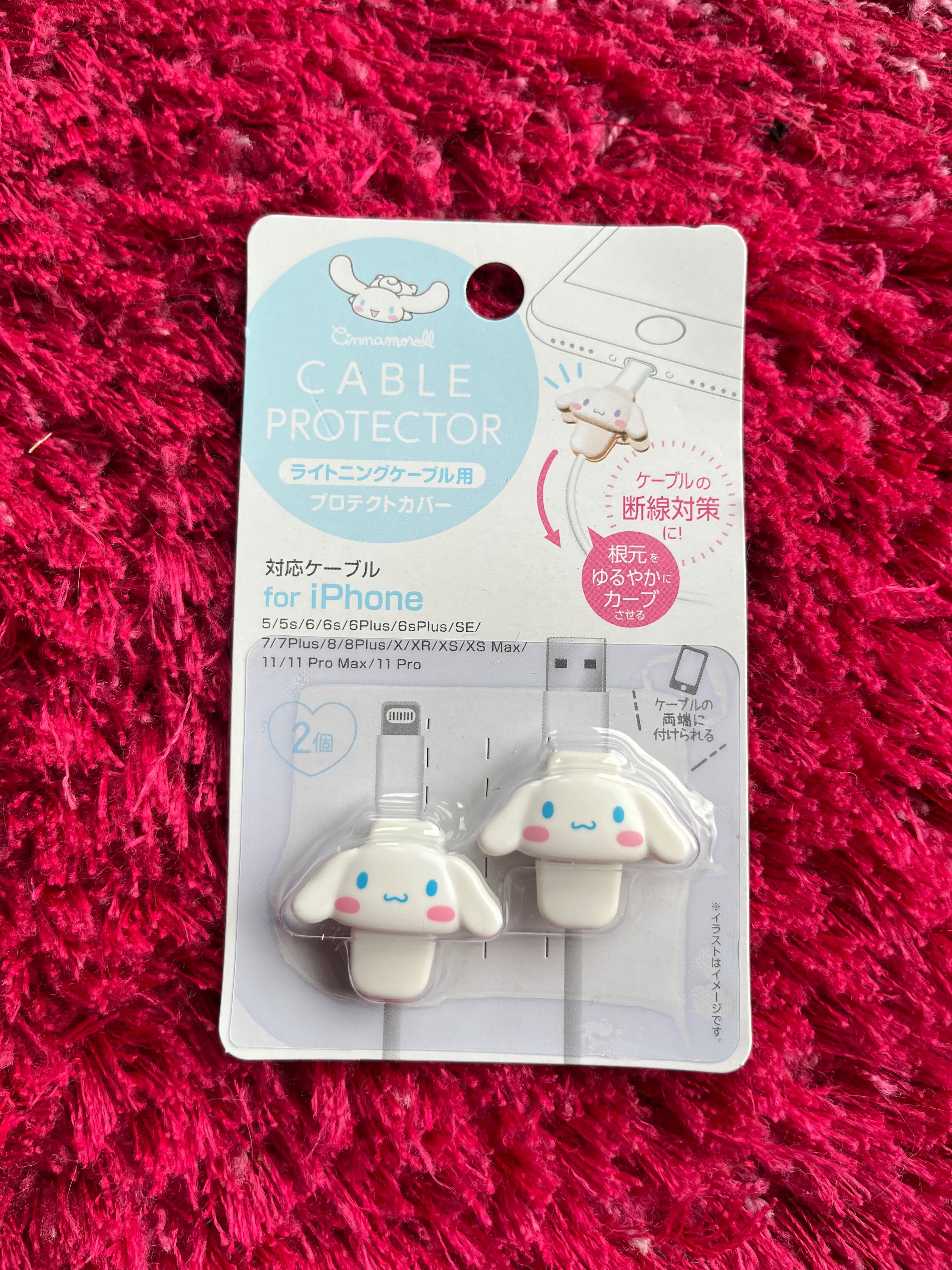 Cinnamoroll Hello Kitty Sanrio osłonka na kabel ładowarki iphone