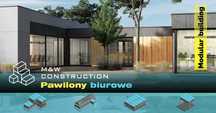 306 m2 Pawilon handlowy, Biurowiec Kontenerowy, Modułowe Domy