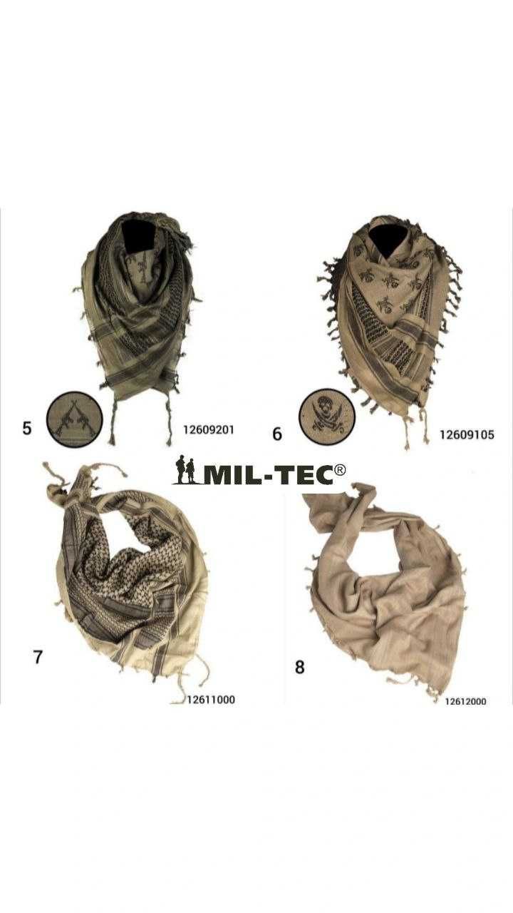 Арафатка Mil-Tec шарф-шемаг тактична військова 110x110см Німеччина