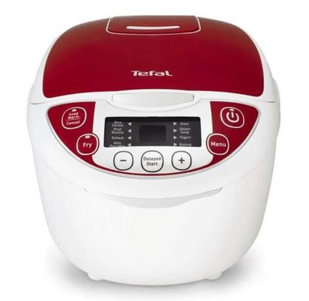 Tefal Rk7051 Panela Elétrica Multiúsos 1.8 L 750 W Vermelho Branco