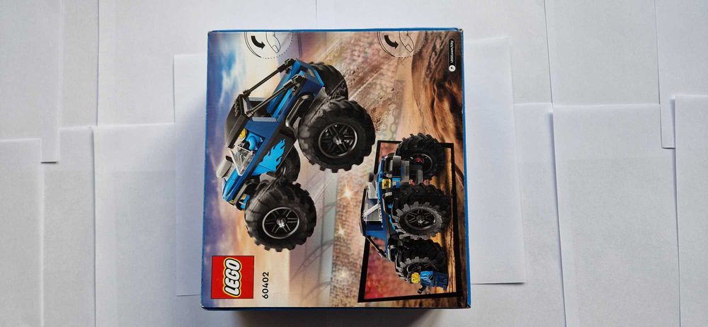 klocki dla dziecka lego monster truck