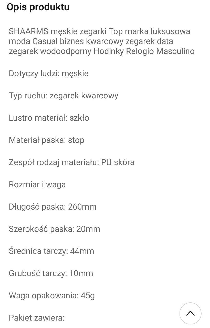 męski  zegarek  luksusowy