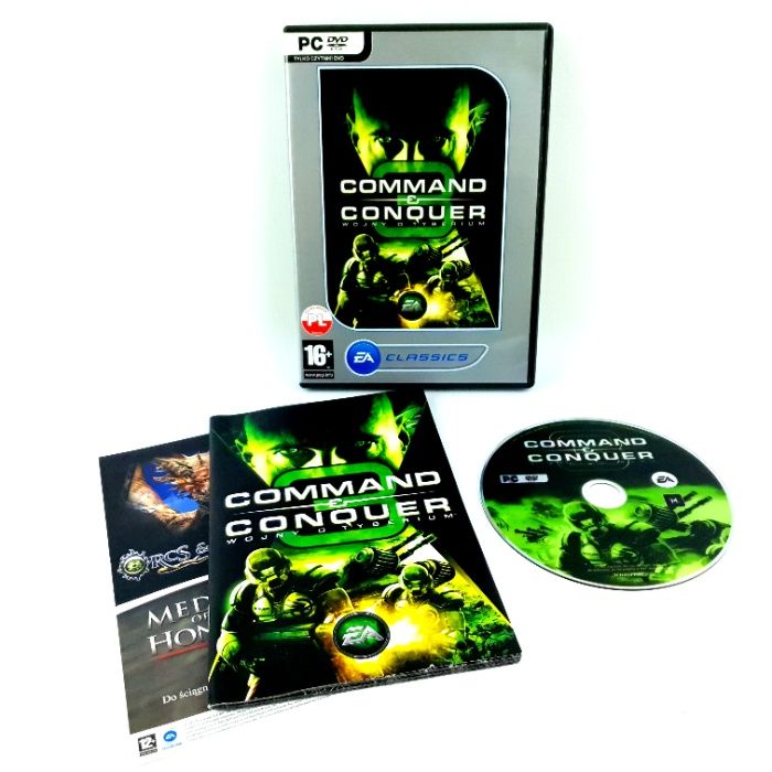 Command & and Conquer Red alert 1 2 3 generals renegade PC PL