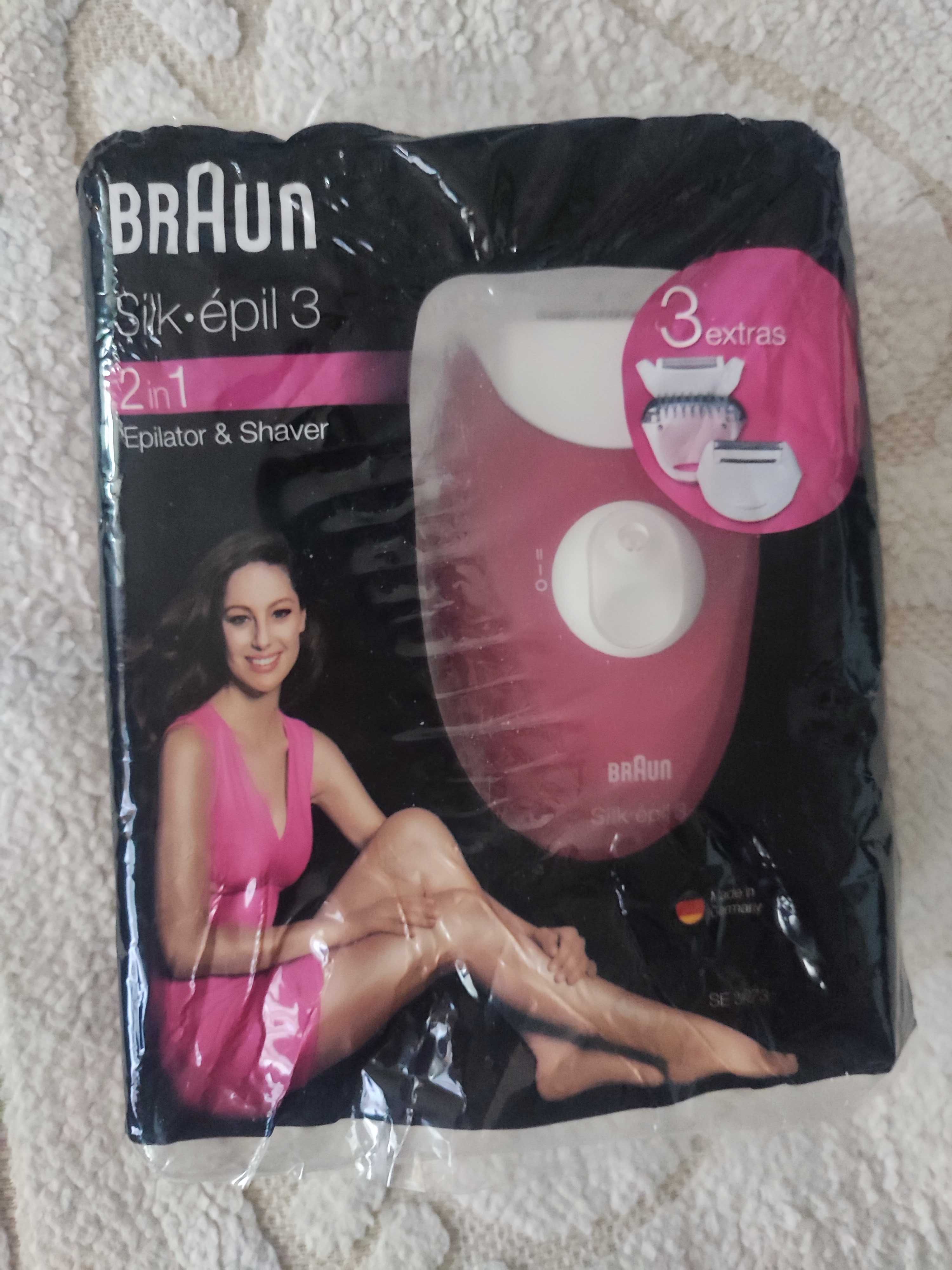 depilator BRAUN 2 in 1 Silk-epil 3273