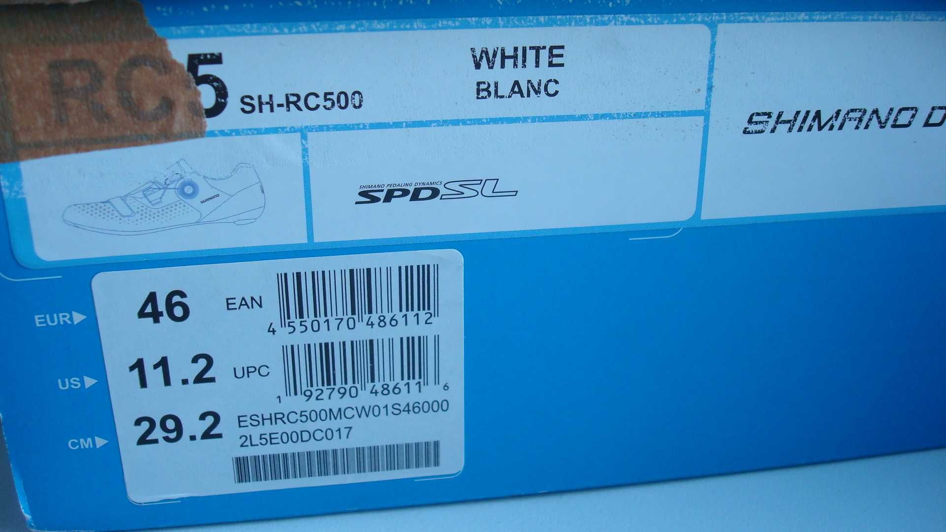Shimano RC5 46 Buty szosowe 46 Shimano SH-RC500 SPD-SL BOA