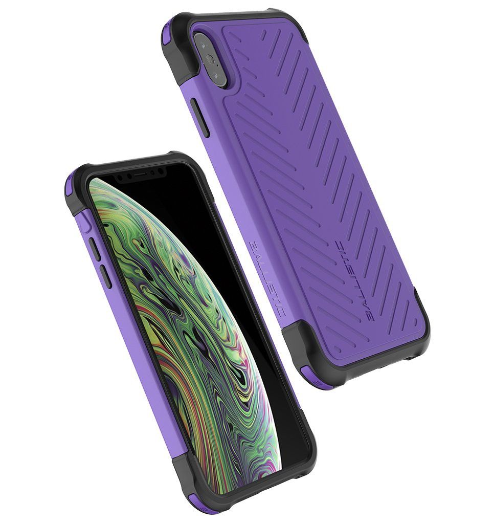 Etui Ballistic do iPhone Xs Max Tough Jacket Blue