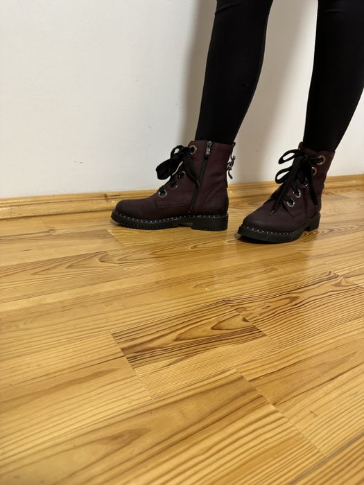 Взуття, осінь-зима, натуральна шкіра, в гарному стані, розмір 39