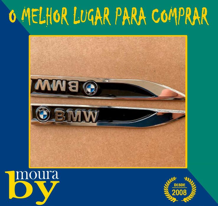 decoração BMW varios emblemas e acabamentos