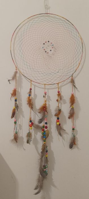 Łapacz snów 60cm tęczowy