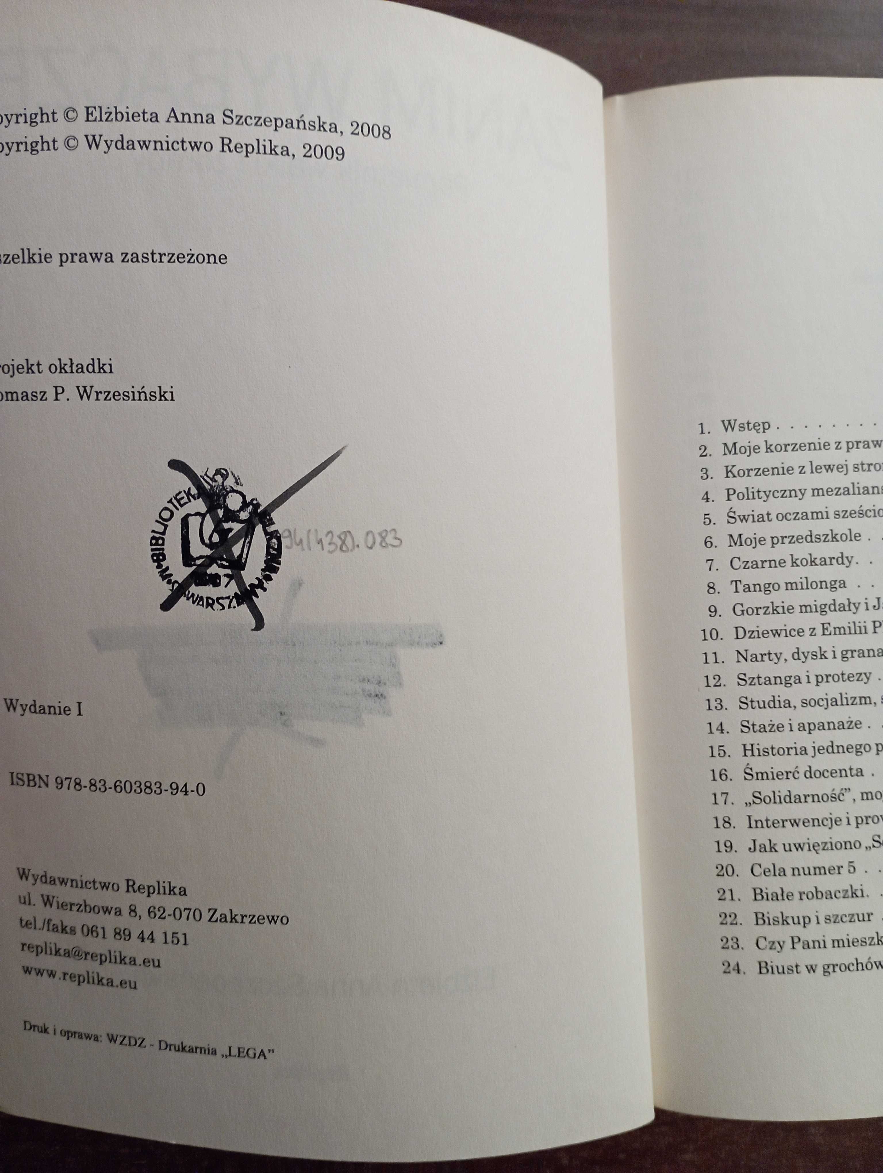 Zanim Wybaczę Pamiętnik walki i zdrady Elżbieta Anna Szczepańska