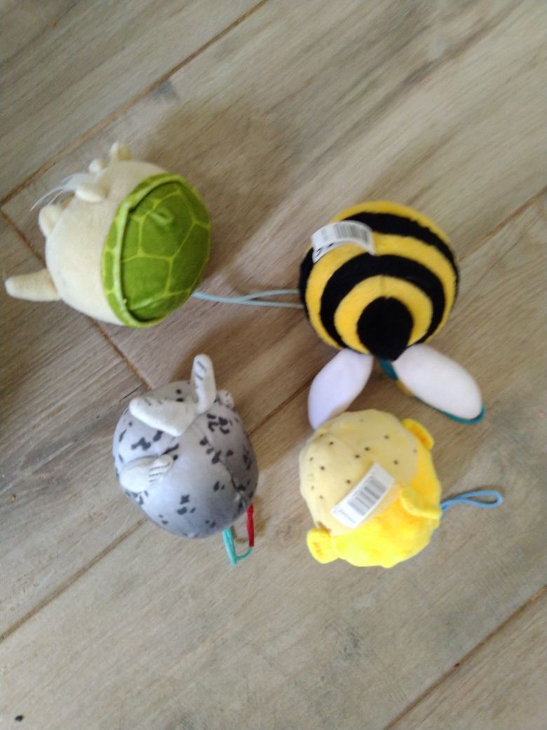 4 peluches pingo doce