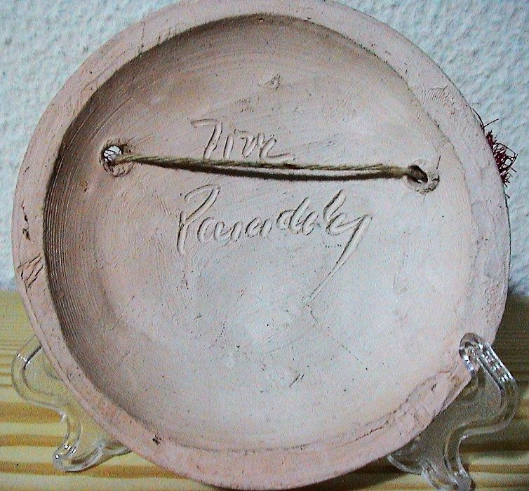 MÁSCARA-Peça única de artesanato-Anos 70.