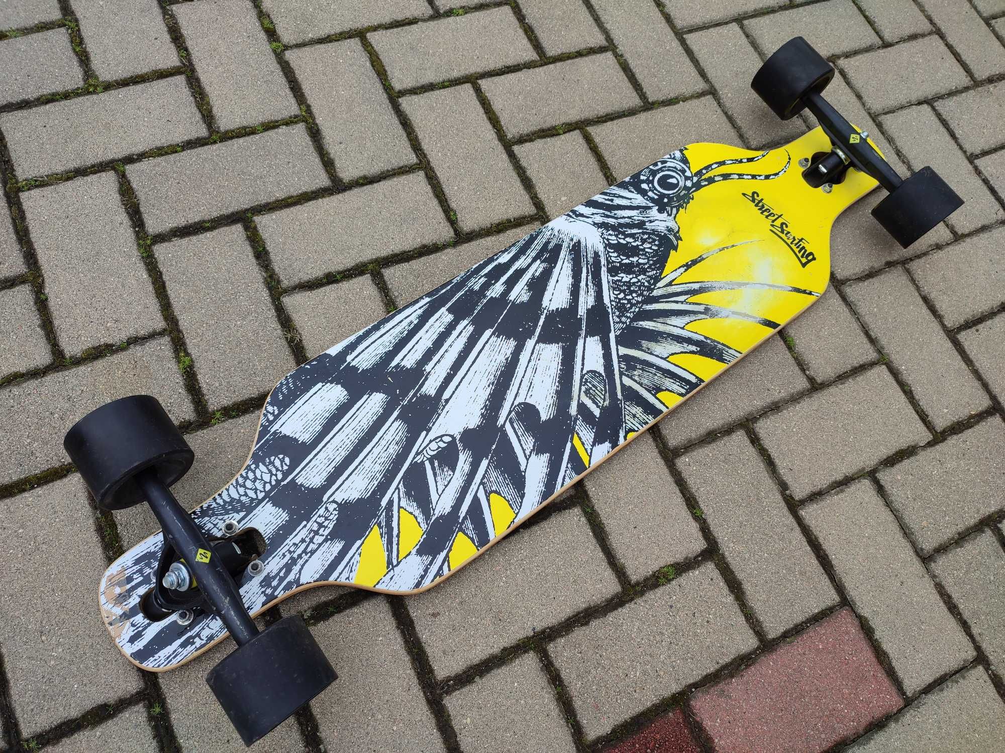 Longboard Street Surfing Freeride Dragon 39 deska longboard