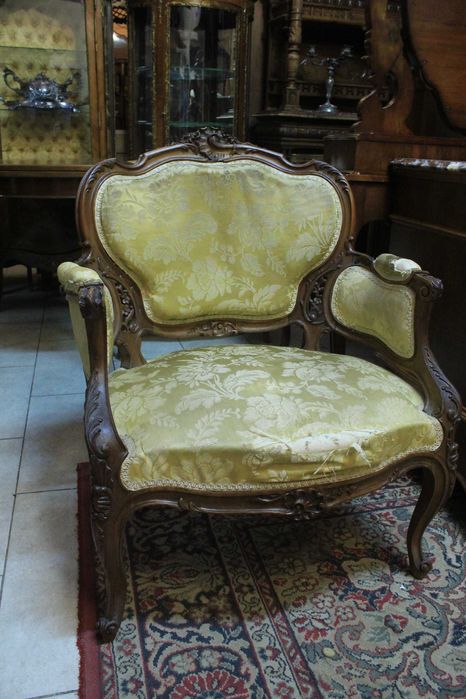 Ludwikowski fotel ażurowy - Berżera - Gryfino